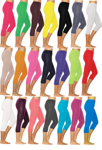 Capri leggings kurz viele - kurz,