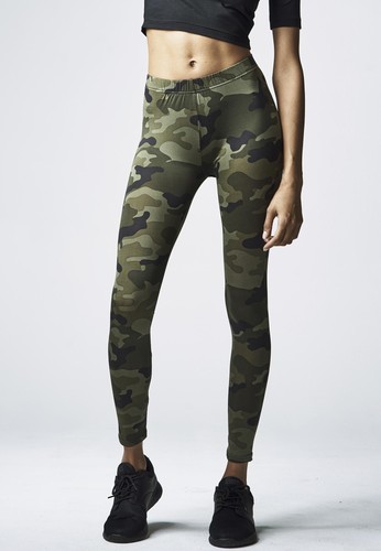 Ladies camo leggings bis - bis, xl