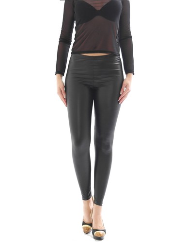 Leggings lang glanz matt hose - lang, glanz-matt